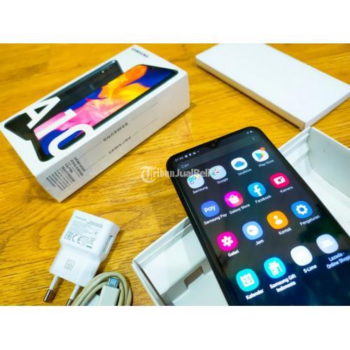 HP Samsung Galaxy A10 Fullset Bekas Fungsi Normal No Minus - Solo