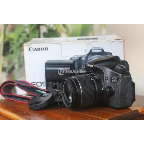 Kamera Canon 60D Fullset Lensa Kit Bekas No Jamur Harga Nego di Blitar