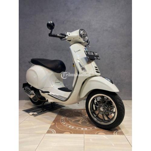 Motor Vespa Primavera S Iget ABS LED 2021 Bekas Sehat Surat Lengkap - Tangerang