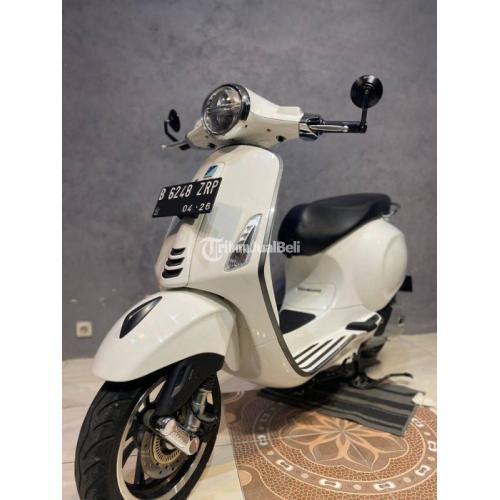 Motor Vespa Primavera S Iget ABS LED 2021 Bekas Sehat Surat Lengkap - Tangerang