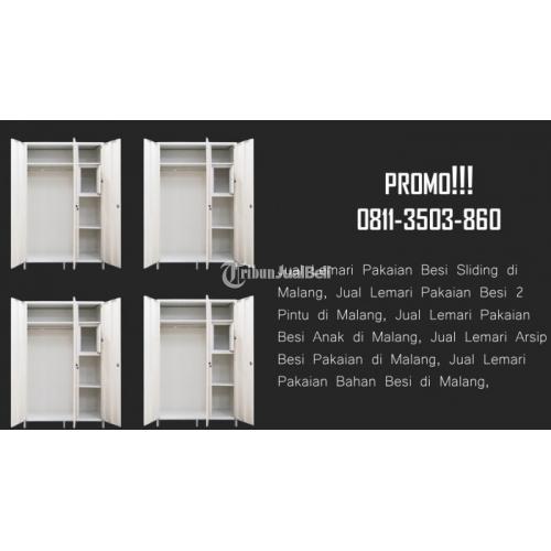 Almari Pakaian Besi Djamin Tahan Lama - Malang