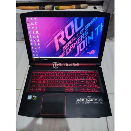 Laptop Acer Nitro 5 An515di52 Core I5 Ram 16gb Ssd 128gb Bekas Nominus