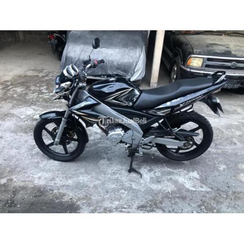 Motor Yamaha Vixion 2009 Bekas Surat Lengkap Pajak On Warna Hitam - Badung