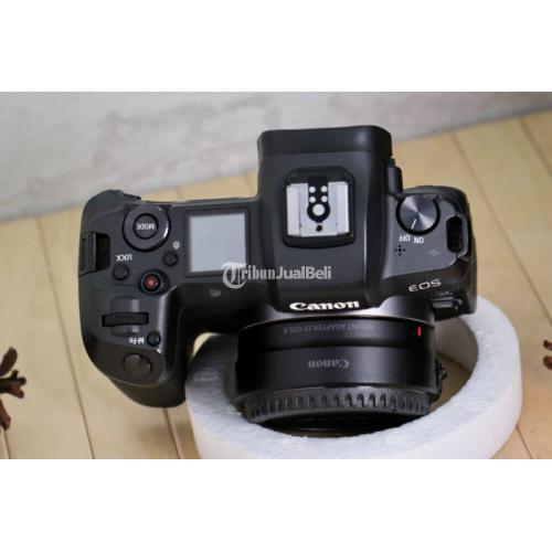 Kamera DSLR Canon EOS R Plus Adapter Garansi Resmi On Bekas Fullset di