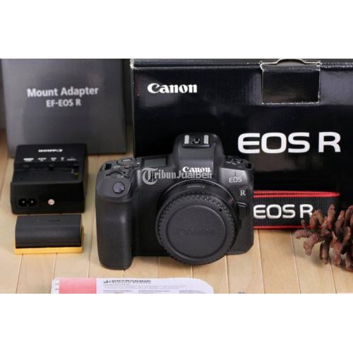Kamera DSLR Canon EOS R Plus Adapter Garansi Resmi On Bekas Fullset di