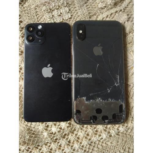 HP iPhone X 64GB Bekas Fungsi Normal iCloud Kosong Baterai 81% - Bandung