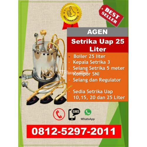 Agen Setrika Uap Berdiri Kapasitas 10 Liter sampai 30 Liter di