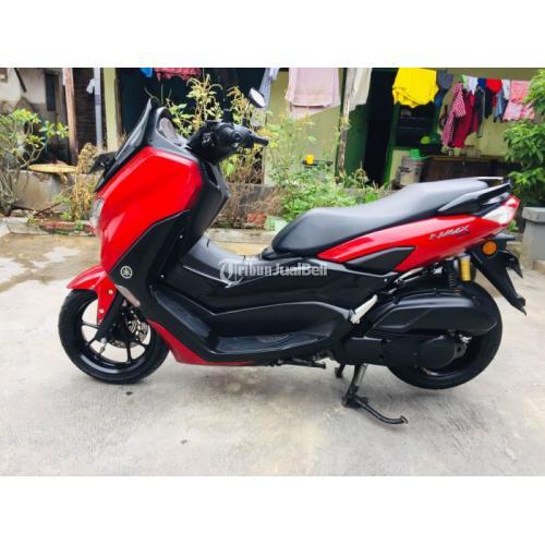 Motor Yamaha NMAX 2020 Warna Merah Bekas Low KM Surat Lengkap di