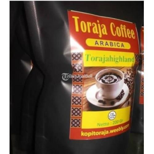 Kopi Toraja Arabika Asli Isi 200 Gram - Makassar