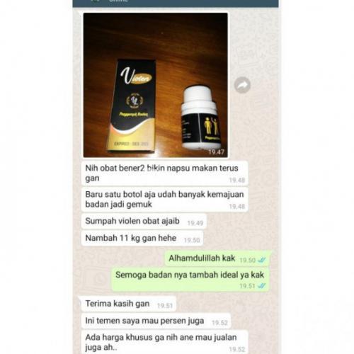 Violen Obat Penambah Berat Badan Nafsu Makan Ideal BPOM - Jakarta Barat