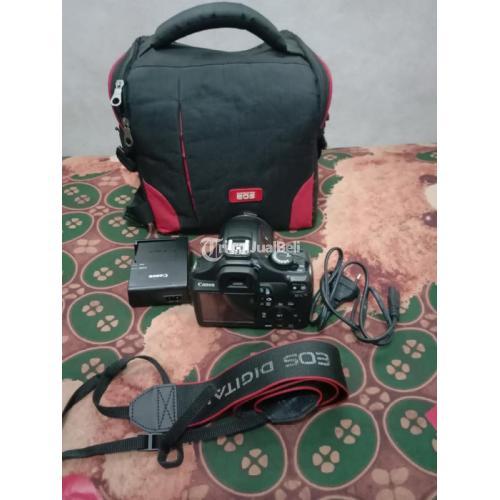 Kamera Canon 1100D Second No Minus Mulus Lensa Kit 18di55mm di Bekasi