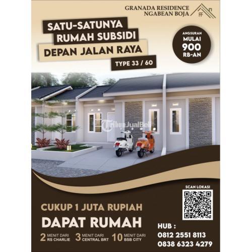 Dijual Rumah Subsidi di Peumahan Granda Residence Ngabean Boja - Kendal