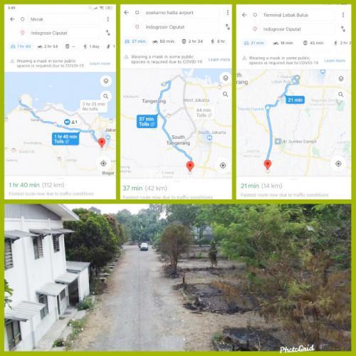 Sewa Lahan/Tanah di Depan Mall The Park Sawangan Luas 14.000 m2 Ex Pool Taxi - Depok