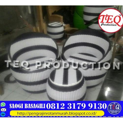 Harga Kursi Teras Rotan Sintetis, Kursi Tamu Rotan Sintetis - Badung