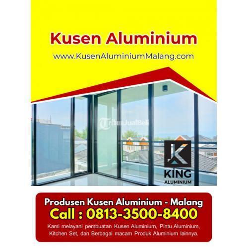 Jasa Pembuatan Pintu Sliding Kaca Aluminium - Malang