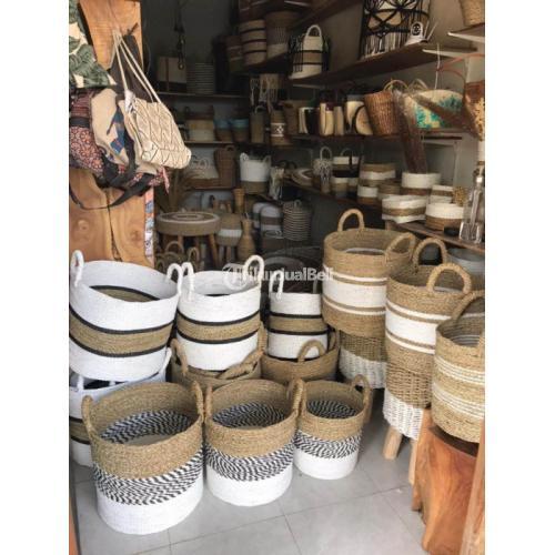 Kerajinan ANyaman Basker dan Karpet Harga Murah Ready Stok - Denpasar