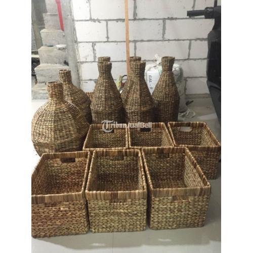 Kerajinan ANyaman Basker dan Karpet Harga Murah Ready Stok - Denpasar