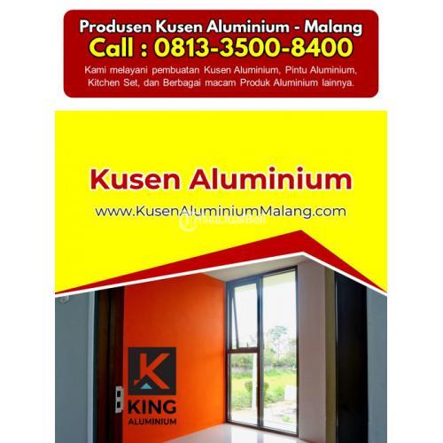 Jasa Pembuatan dan Produksi Aluminium Kusen Pintu - Malang