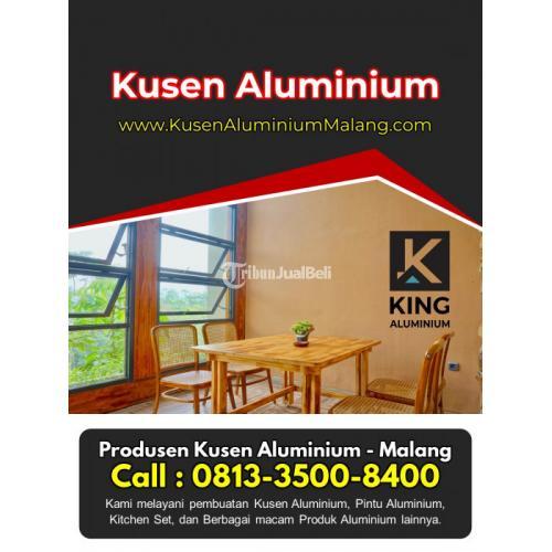 Jasa Pembuatan Pintu Sliding Kaca Aluminium - Malang