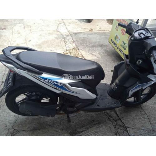 Motor Honda Beat 2019 White Blue Bekas Surat Lengkap Body Mulus - Jakarta Timur