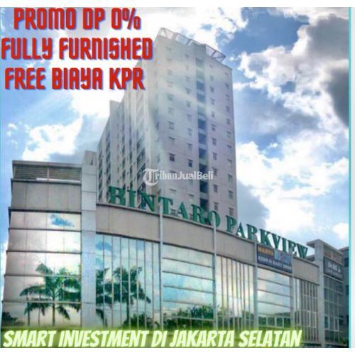 Dijual Apartemen Fully Furnished Kesempatan Emas DP 0%  Bintaro Park View Jakarta Selatan