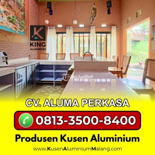 Jasa Pembuatan Jendela Aluminium Sliding Atas Bawah - Malang