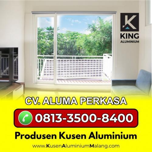 Jasa Pembuatan Jendela Jalusi Aluminium - Malang
