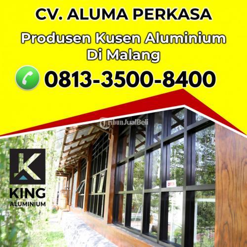 Jasa Pembuatan Pintu Aluminium 2 Pintu - Malang