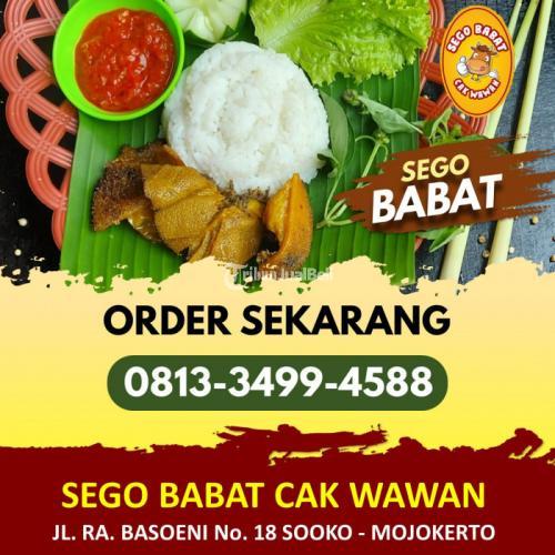 Catering Makanan Mojokerto, Sego Babat Cak Wawan