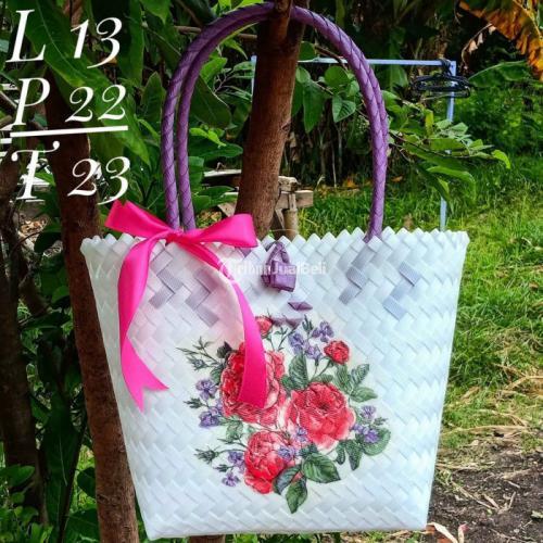 Kerajinan Tas Anyaman Decopage Baru Harga Grosir dan Ecer - Jakarta Timur