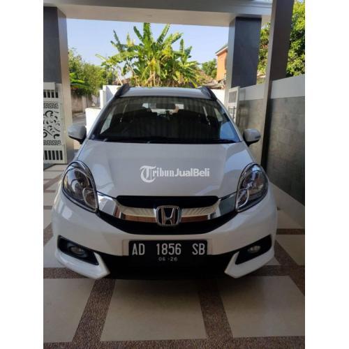 Mobil Honda Mobilio E 2014 Automatic Putih Bekas Pajak Hidup - Sukoharjo