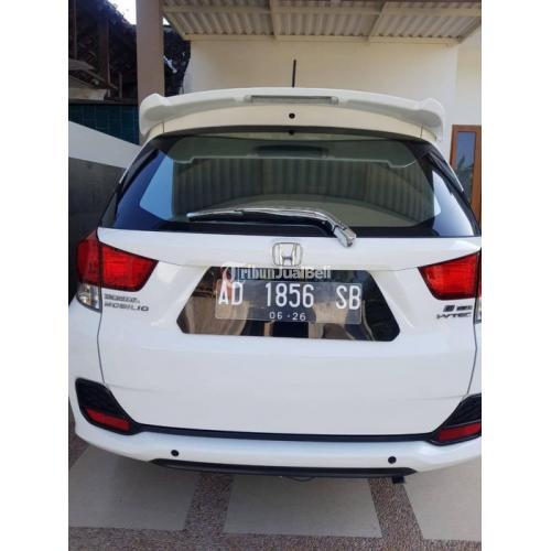Mobil Honda Mobilio E 2014 Automatic Putih Bekas Pajak Hidup - Sukoharjo