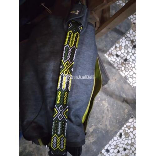 Kerajinan Tali Strapmask dan Gelang Kain Tenun Bisa Custom Warna - Makassar