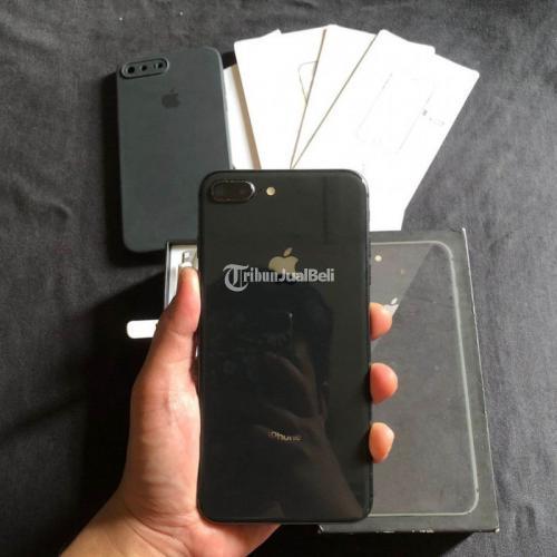 HP Apple iPhone 8 Plus 64GB Bekas LL/A Mulus Fullset No HF - Bekasi