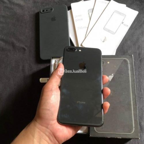 HP Apple iPhone 8 Plus 64GB Bekas LL/A Mulus Fullset No HF - Bekasi