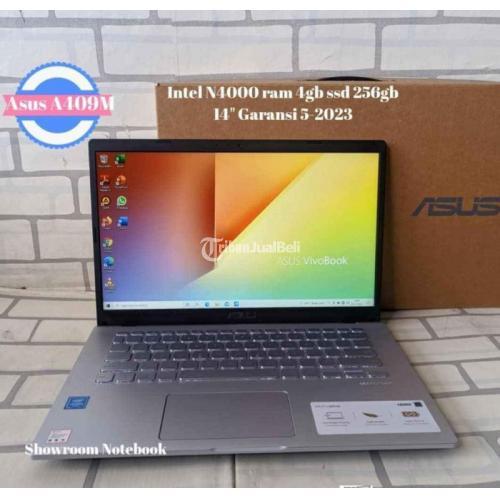Laptop Asus A409m Slim N4000 4256gb Second Fullset Mulus Di Sleman Tribun Jualbeli