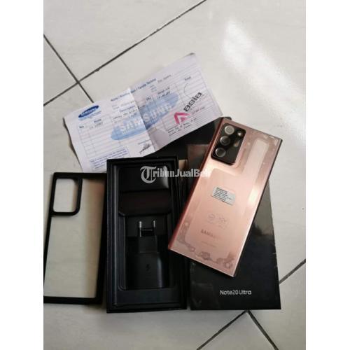 HP Samsung Note 20 Ultra 256GB Sein Second Fullset Bergaransi - Cirebon