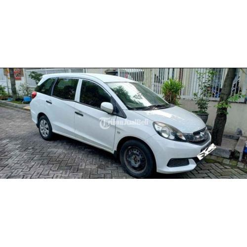 Mobil Honda Mobilio 2015 Manual Warna Putih Bekas Mesin Halus - Sidoarjo
