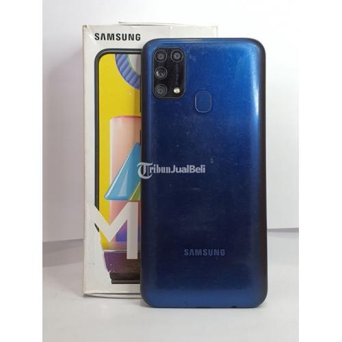 HP Samsung M31 RAM 6/128GB Bekas Fullset Baterai 6000mAh - Yogyakarta