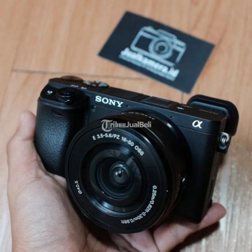 Kamera Mirrorless Sony A6400 Kit Second Fullset Mulus Doff di