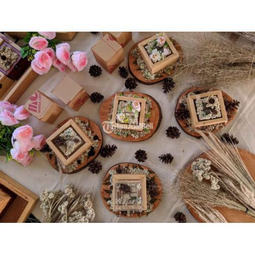 Kerajinan Ring Box Bahan Kayu Jati Belanda Handmade Tersedia Beragam Model - Yogyakarta