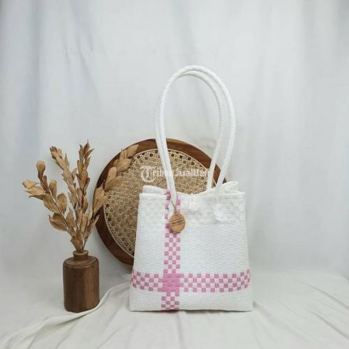 Kerajinan Tas Jali M Prem Handle Panjang Bahan Awet - Salatiga