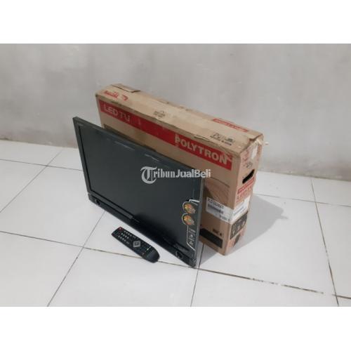 TV Polytron 22D9500 Bekas Normal Siap Pakai Suport USB Movie LED Normal
