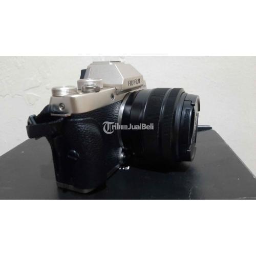 Kamera Mirrorless FujiFilm XT100 Fulslet Second Lensa Bebas Jamur di