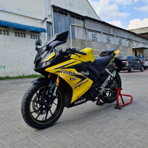 Motor Yamaha R15 V3 Kuning 2018 Bekas Pajak Hidup Surat Lengkap Di ...