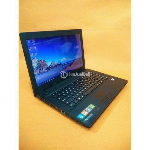 Laptop Lenovo G405 AMD E1-2100 1.4Ghz Ram 4GB Bekas Like New Garansi Toko - Semarang