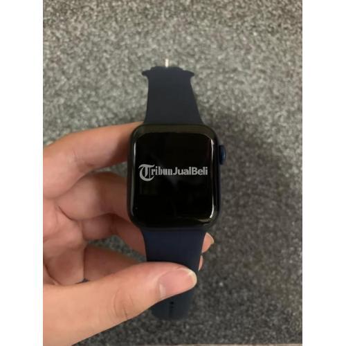 Apple Watch iWatch Series 6 40mm Blue Bekas Fullset Original