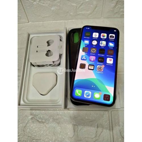 HP Apple iPhone X 64GB Bekas Fullset Mulus Nominus Siap Pakai Normal - Semarang