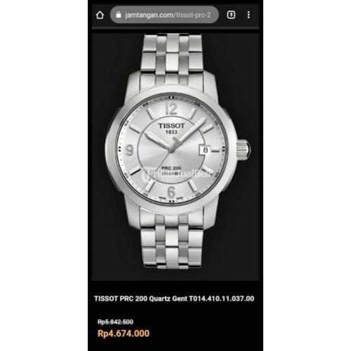 Harga tissot prc on sale 200