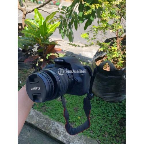 Kamera DSLR Canon EOS 1200D EF-S 18-55 IS II/Kit Bekas Mulus - Solo